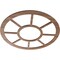 Ekena Millwork Grace Wood Fretwork Pierced Ceiling Medallion, Walnut, 20"OD x 7 1/4"ID x 1/4"T CMWP20X0250GRWA - alternate 2